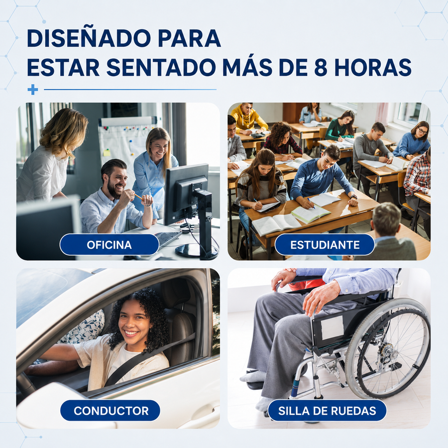 Cojín de gel para el asiento del coche Covexia™