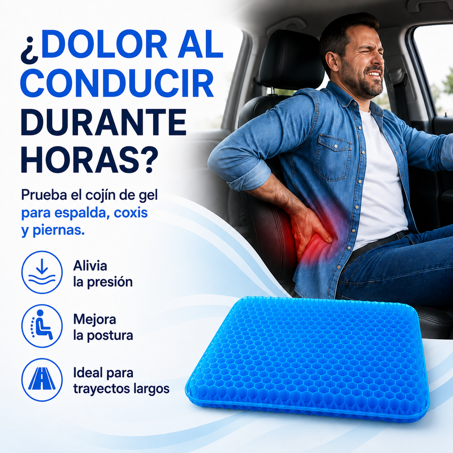 Cojín de gel para el asiento del coche Covexia™